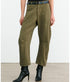 Shon Linen Pant - Olive Green